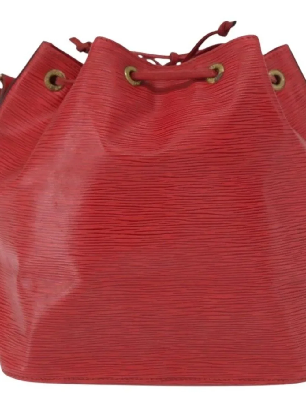 LOUIS VUITTON Epi Petit Noe Shoulder Bag Red M44107 LV Auth 162743 - Picture 3 of 16